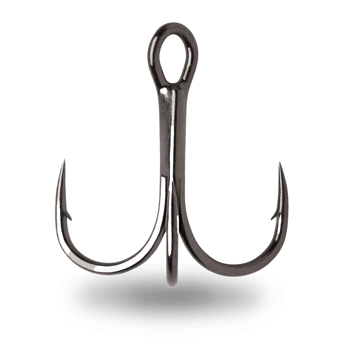 VMC 7548BD Bladed Round 1X Strong Willow Blade Treble Hooks