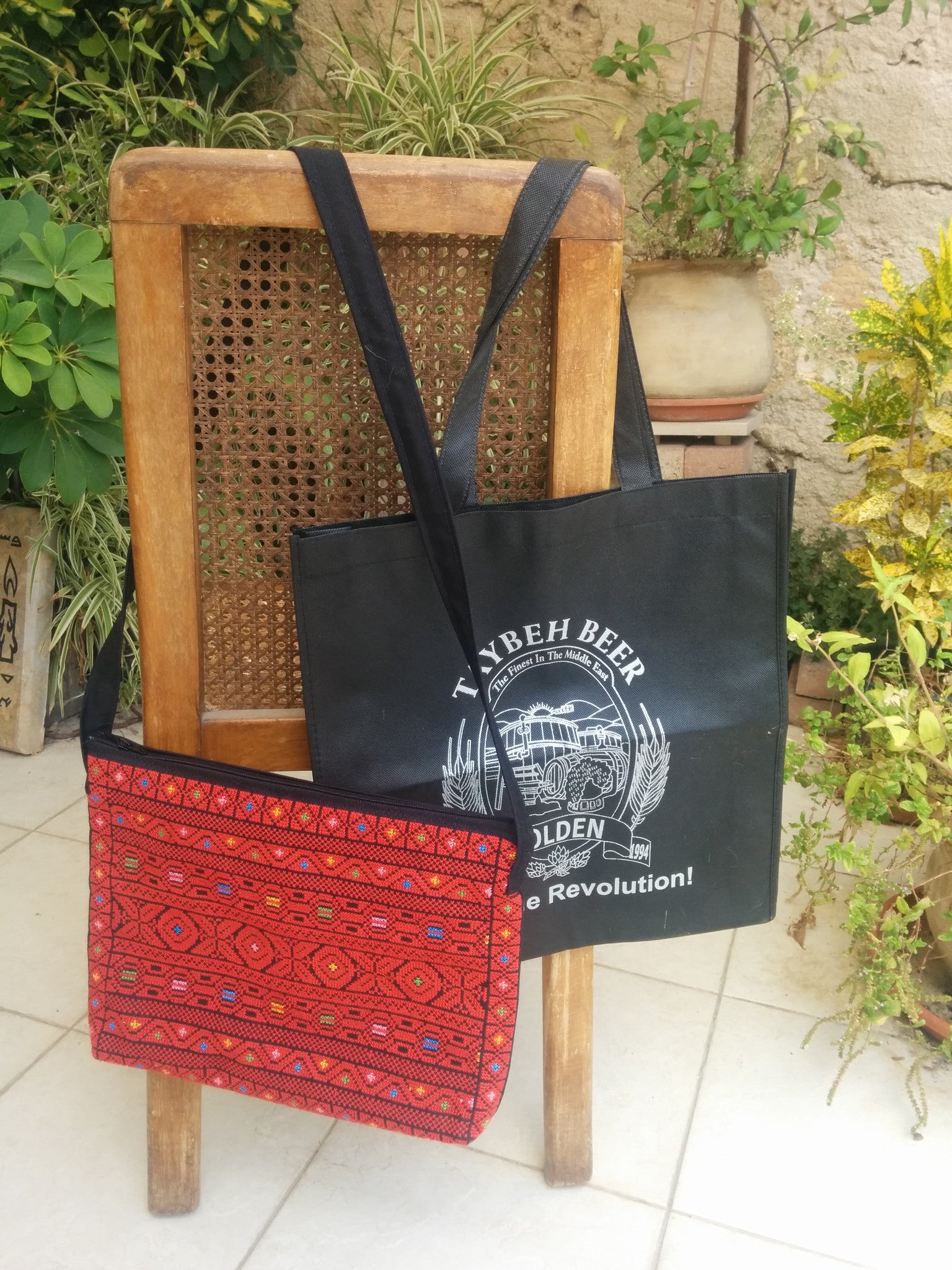 Palestinian Embroidery Handmade Shopper Bag