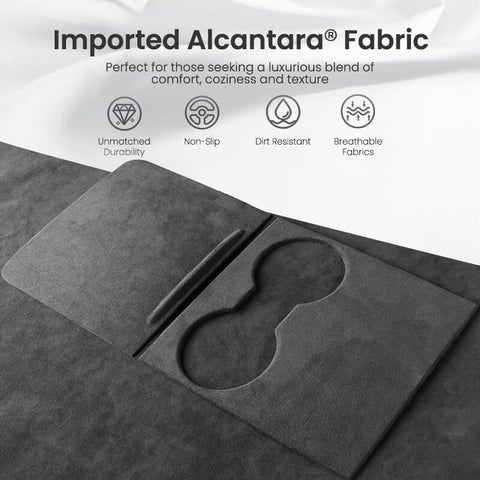 Alcantara Tesla Center Console Wraps Kit for Model 3 (2017-2023