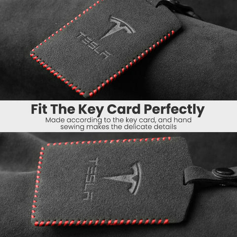 GetUSCart- Key Card Holder for Tesla Model 3, Model Y Silicone Key