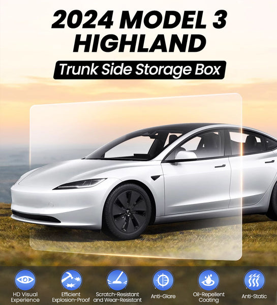 2024 Tesla Model 3 Highland Améliorations & Accessoires – Hills