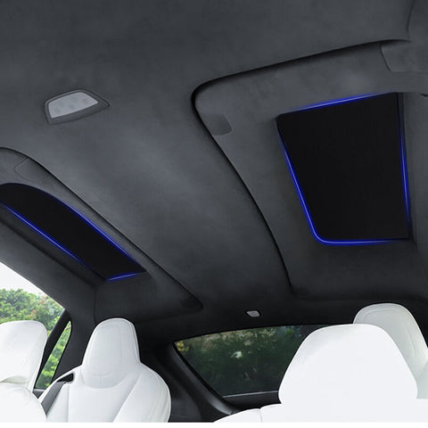 EVAAM® Roof Glass Sunshades for Tesla Model X Accessories (2015-2023)