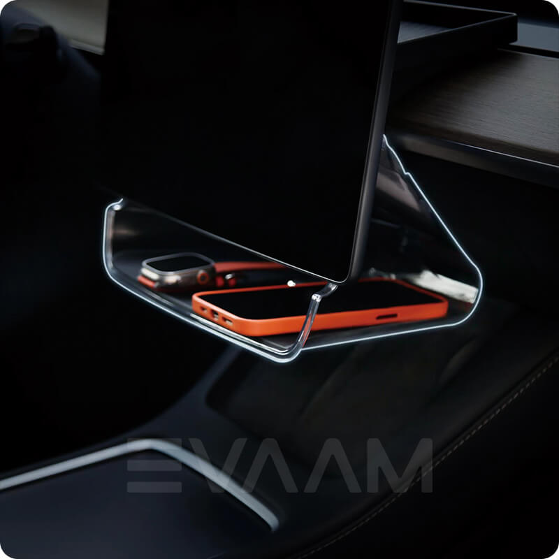 EVAAM® Behind Screen Storage Box Tray for Model 3/Y (2017-2024