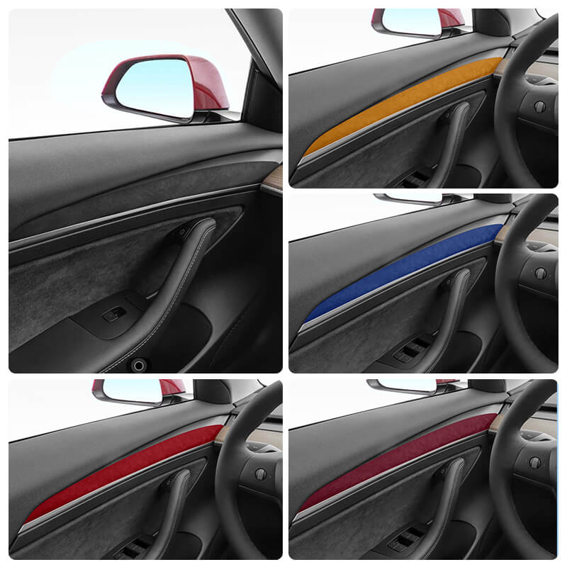 Alcantara Steering Wheel U-shaped Cover For 2024 Model 3 Highland –  TESLAUNCH