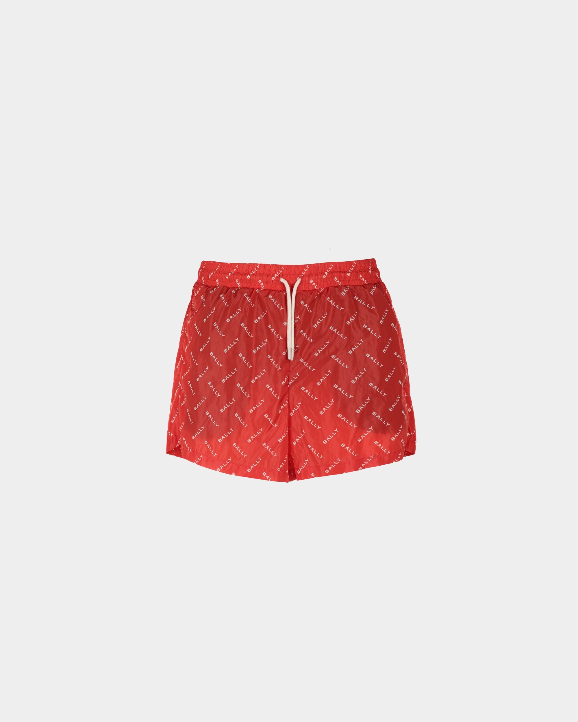 Men's Swim Trunks in Fabric | Bally | Still Life Front