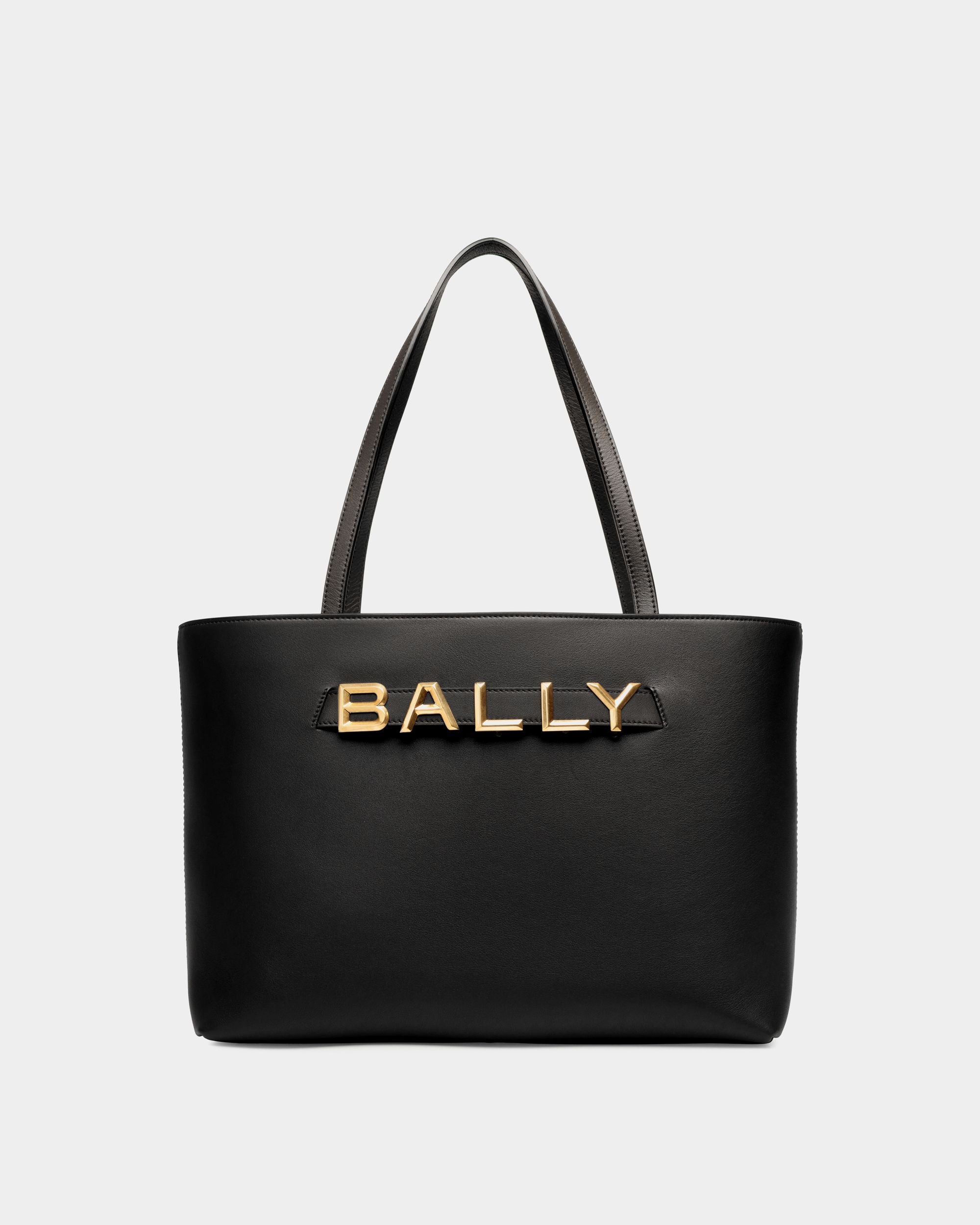 Bally Spell | ウィメンズ トートバッグ ブラック レザー | Bally | Still Life フロント