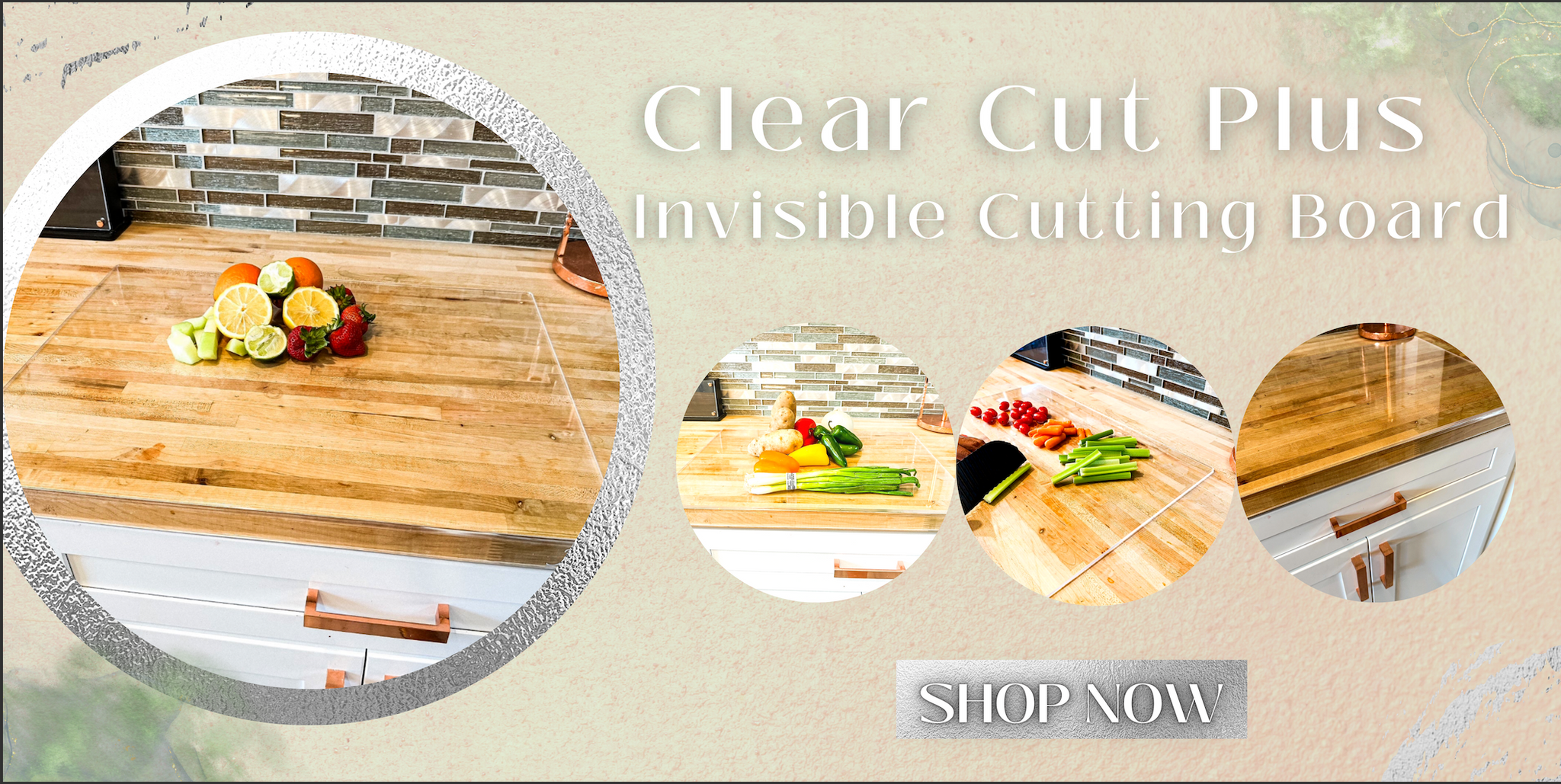 Clear Cut Plus ( Invisible Cutting Board) – ShopJillionTrinkets