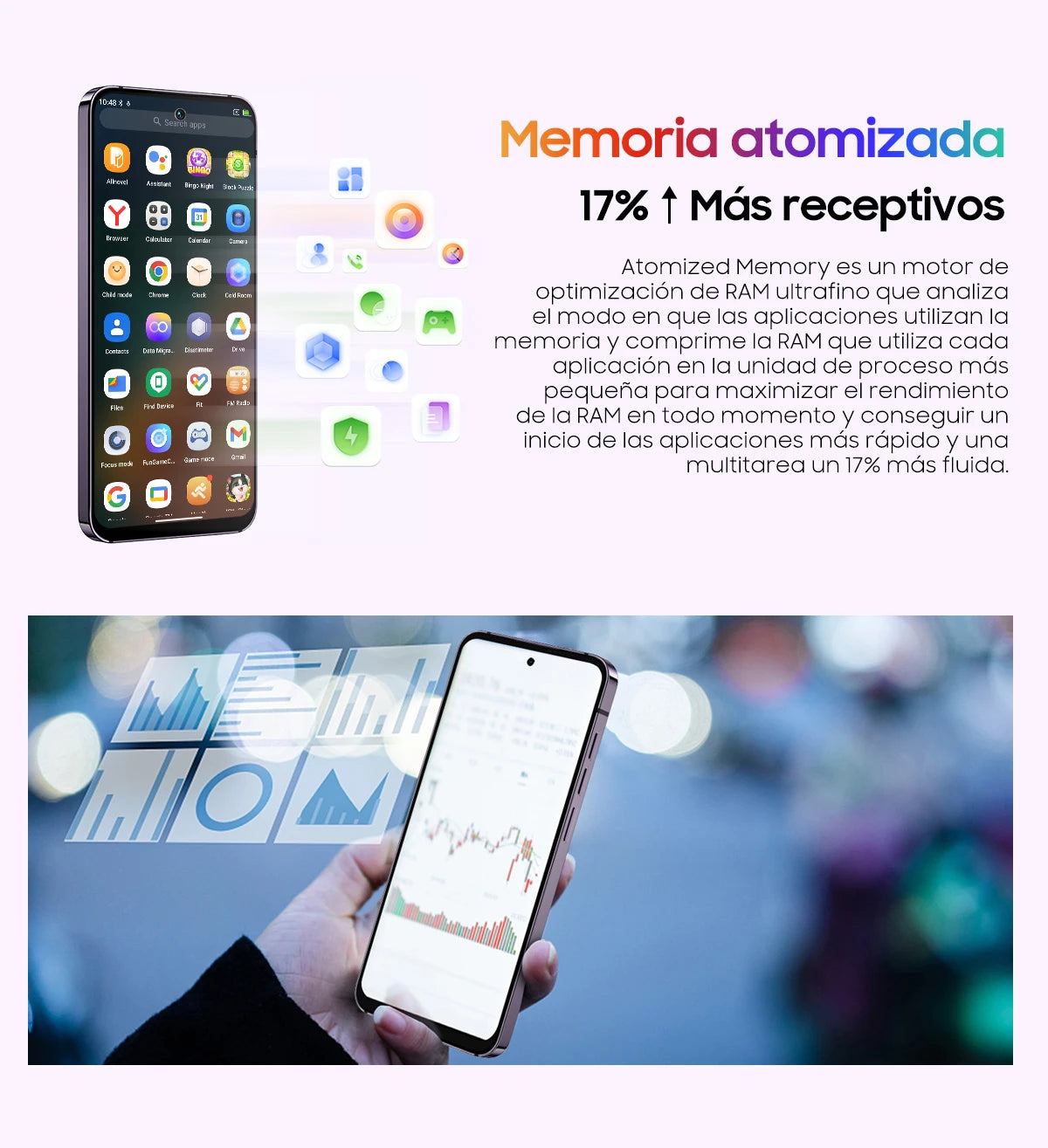 Blackview A96 Spanish visual