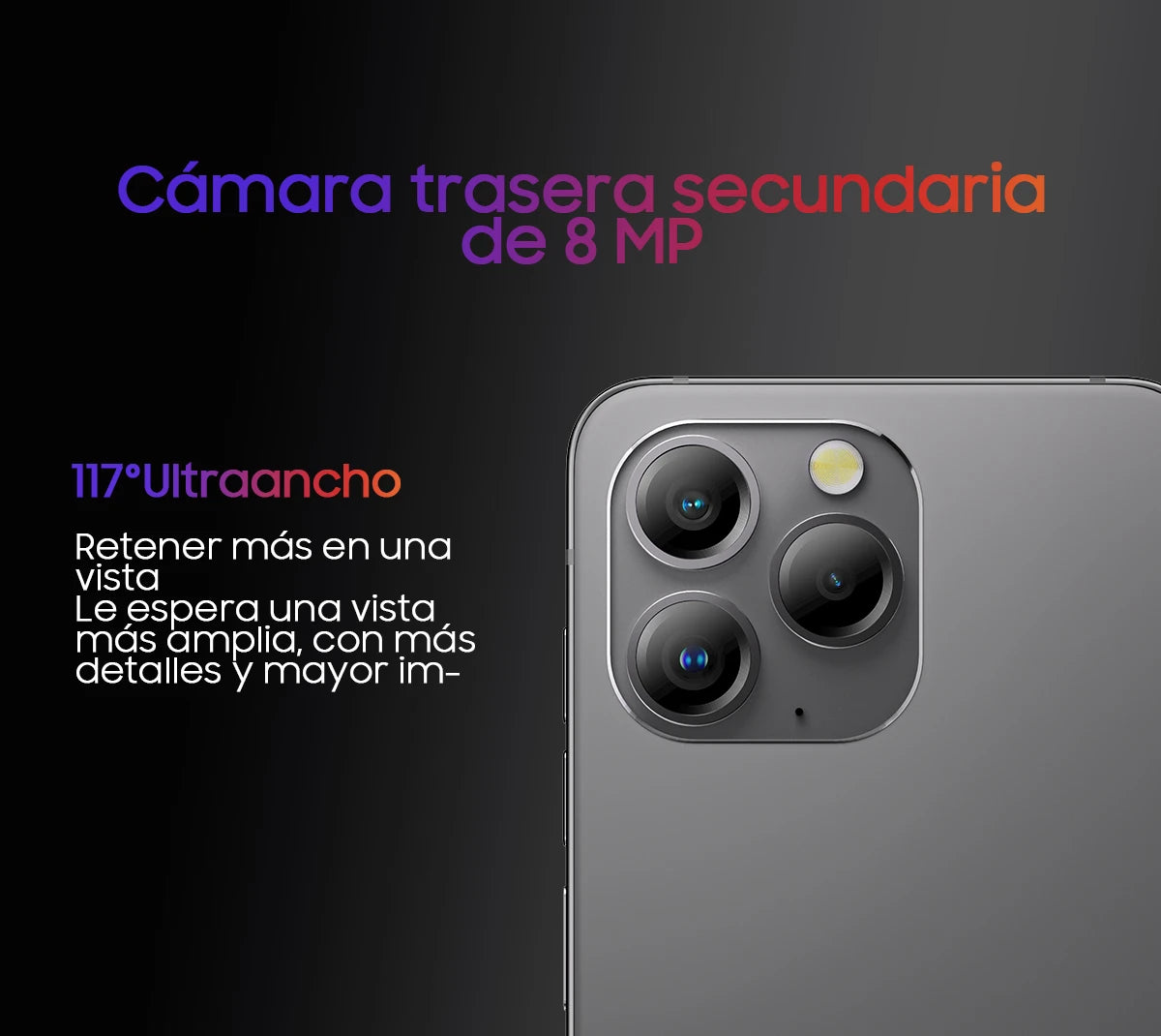 Blackview A96 Spanish visual