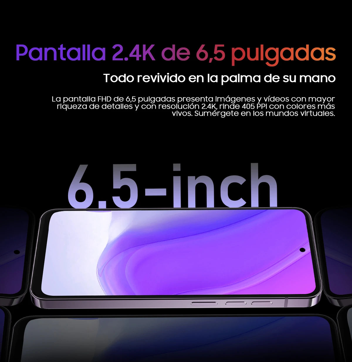 Blackview A96 Spanish visual