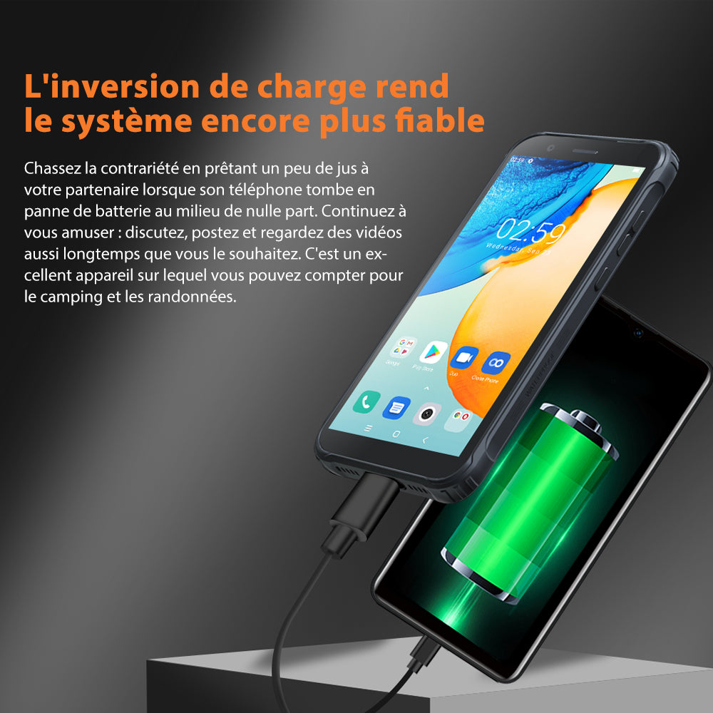 Téléphone robuste de bonne qualité Blackview BV4900 PRO 5.7 pouces