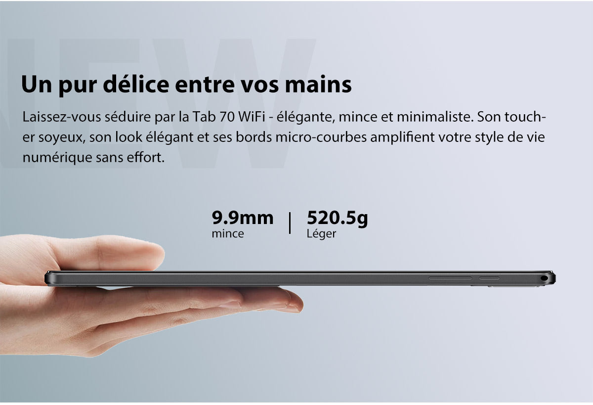 Blackview Tab 70 WIFI french description