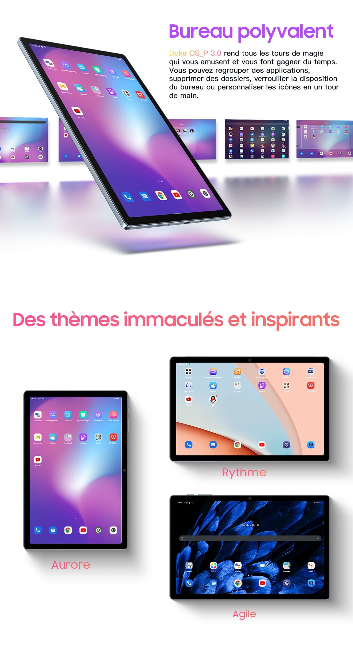 Gagnez une tablette tactile Lenovo en jouant sur France Bleu