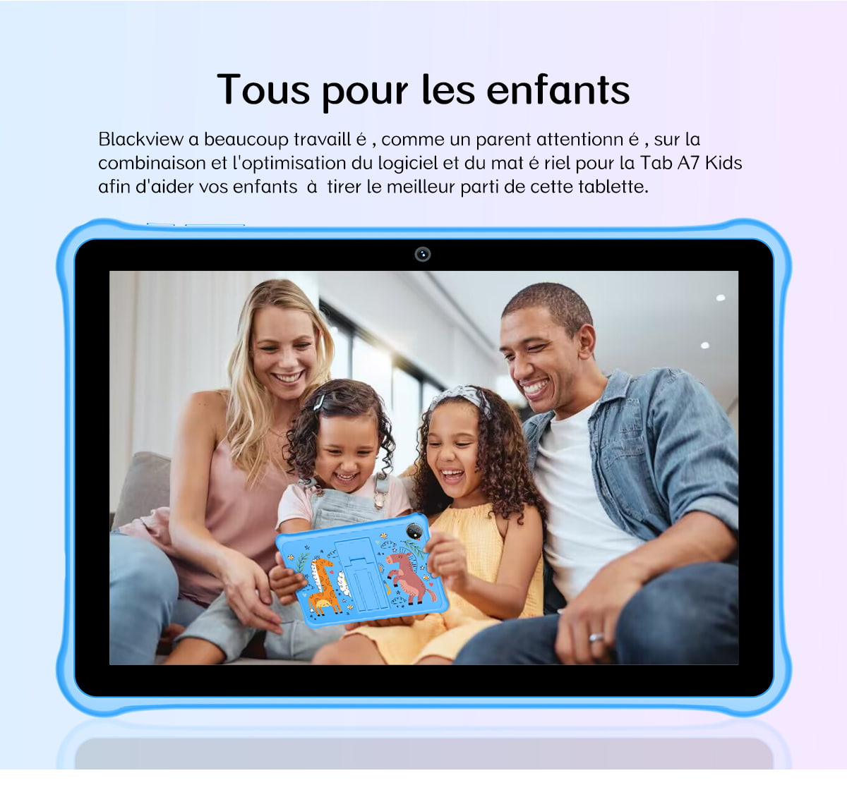 45€ sur Blackview Tab 3 Kids Tablette Tactile pour Enfants Android