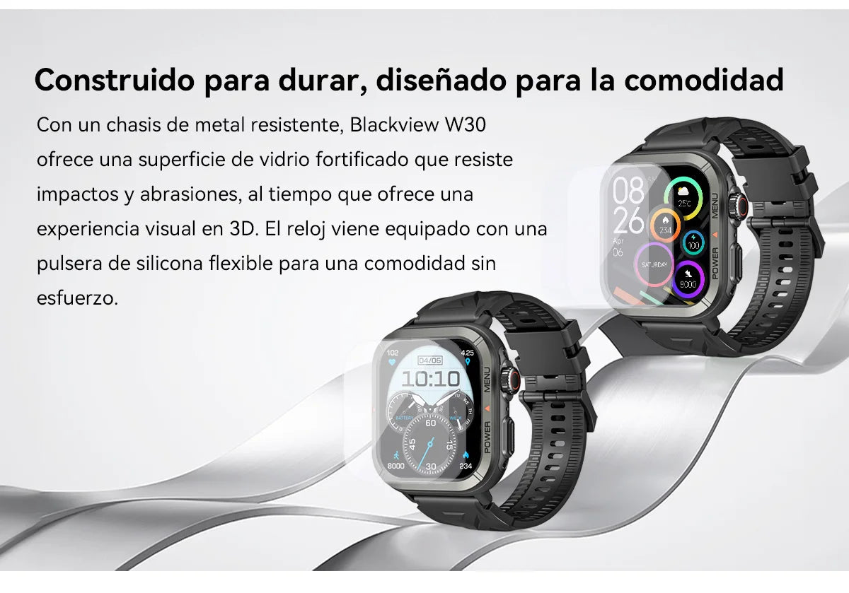 Blackview W30 Spanish visual