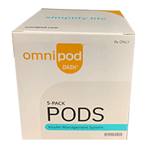 OmniPod DASH Pods 5 Pack - Damaged Box