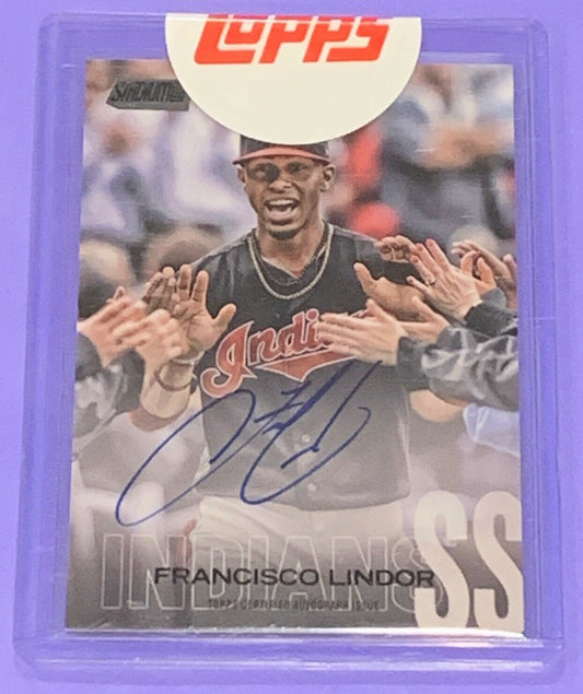 2022 Topps Series 1 Francisco Lindor Mets Jersey Number Medallion