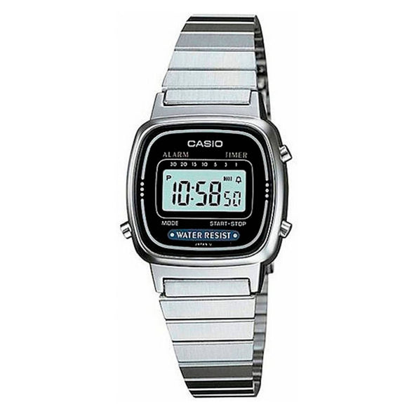 Reloj Casio Vintage acero digital A158 para mujer  Reloj casio, Reloj casio  vintage, Reloj casio plateado