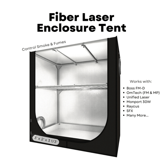 xTool D1 Laser Enclosure Tent For Smoke Control & Eye Protection