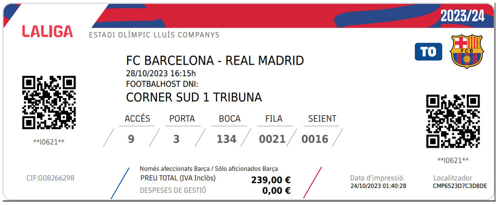 FC Barcelona Ticket Information