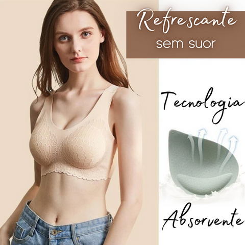 Soutien S-Shaper Oversize Colete acessório Breast Wireless Modal