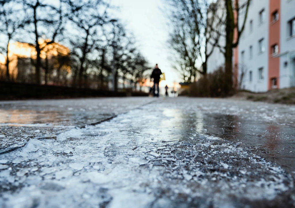 Dark ice road riding