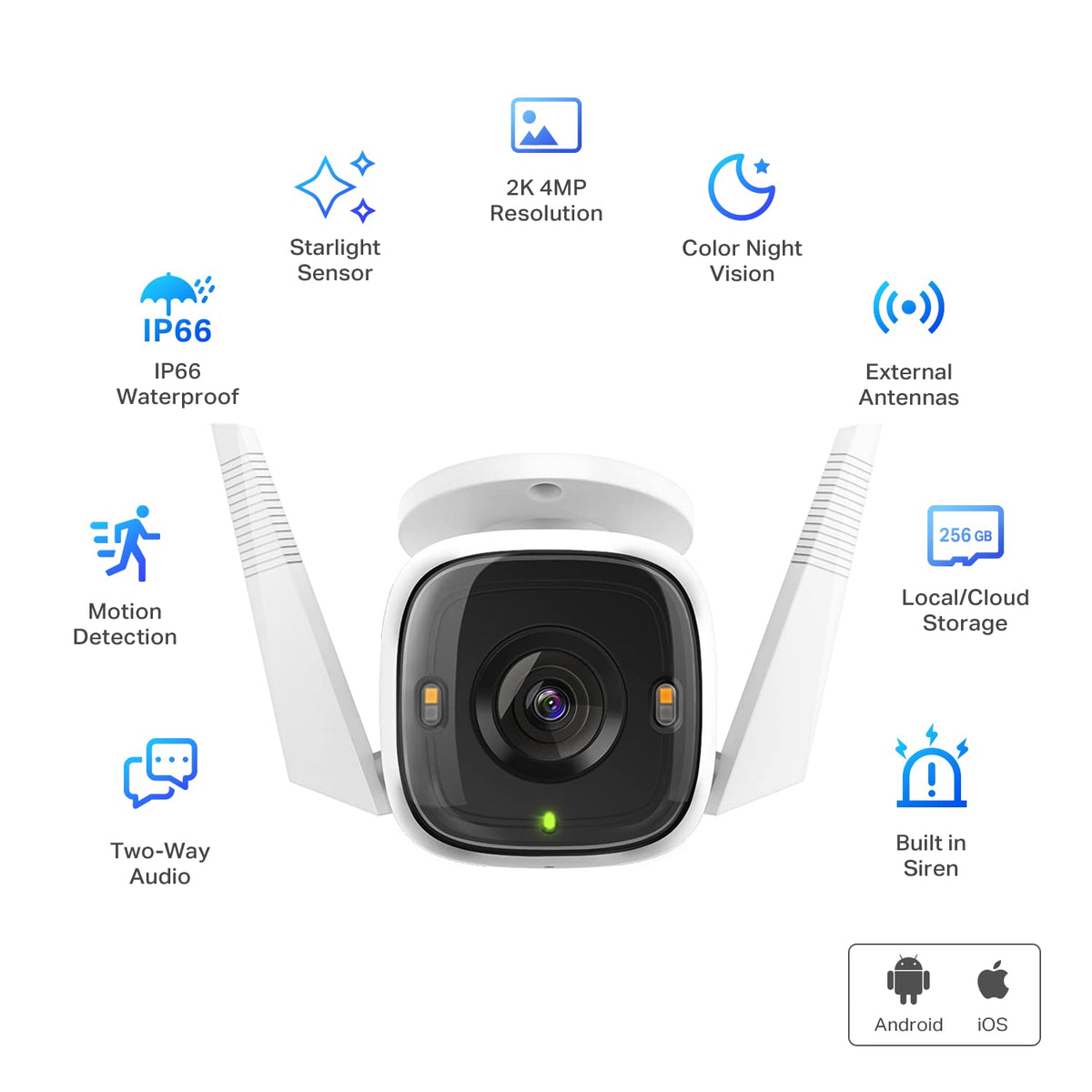 TP-LINK TAPO C500 FHD OUTDOOR SECURITY WIFI CAMERA