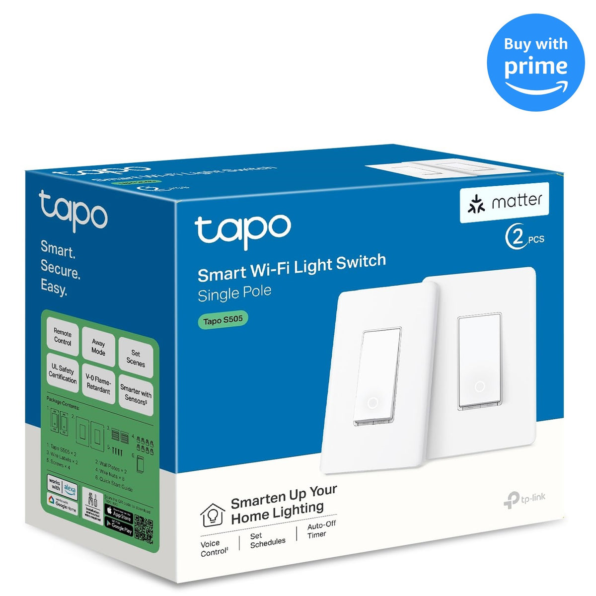 Manual de usuario del interruptor de luz inteligente tp-link Tapo S500