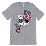 Patriotic Cat T-Shirt | Animal Hearted Apparel
