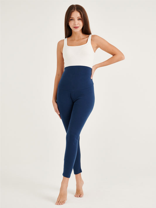 Black Slim Fit Stretchable High Waist Maternity Legging – Bmama