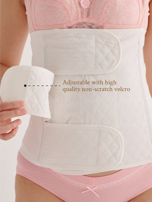 BMAMA 2 Strap Belly Binder Set for Postpartum & Maternity Support