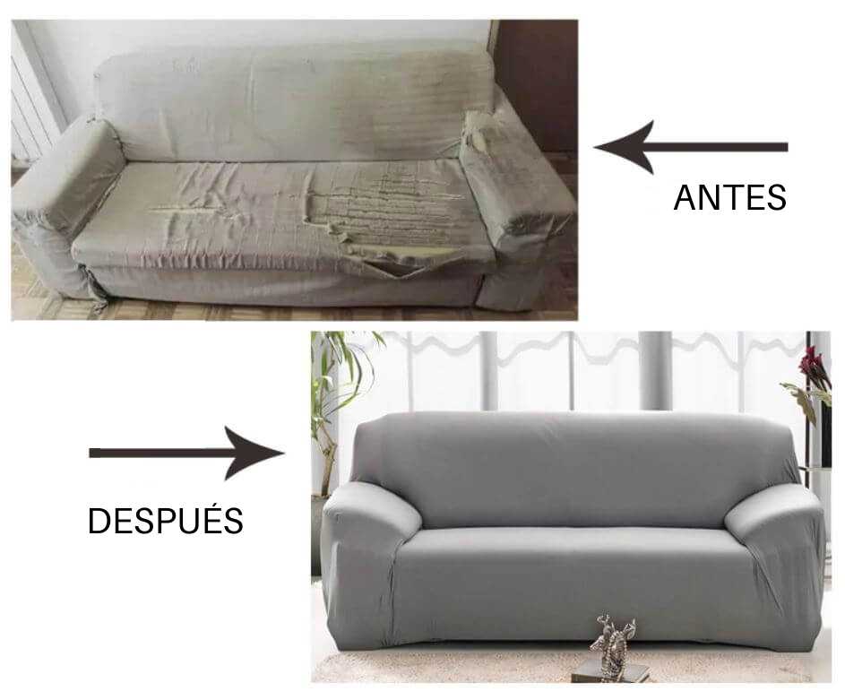 Fundas Sofas Cheslonge Ajustables,Cubre Sofá en Forma de L Antiarañazos  Gatos,Funda de Sofa Chaise Longue Brazo Largo Izquierdo Derecho 1/2/3/4  plaza