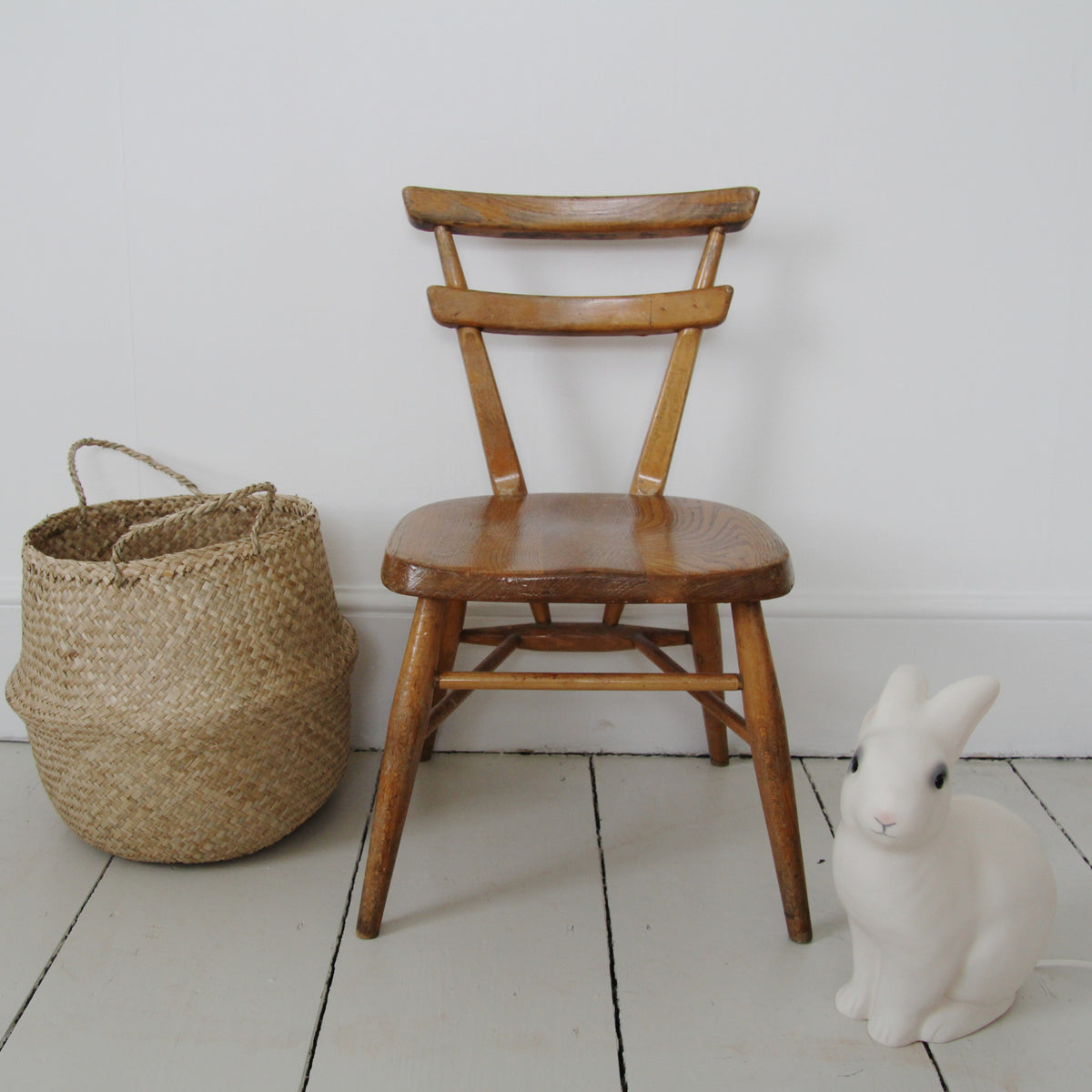 Vintage Ercol Childs Stacking School Chair Tea And Kate