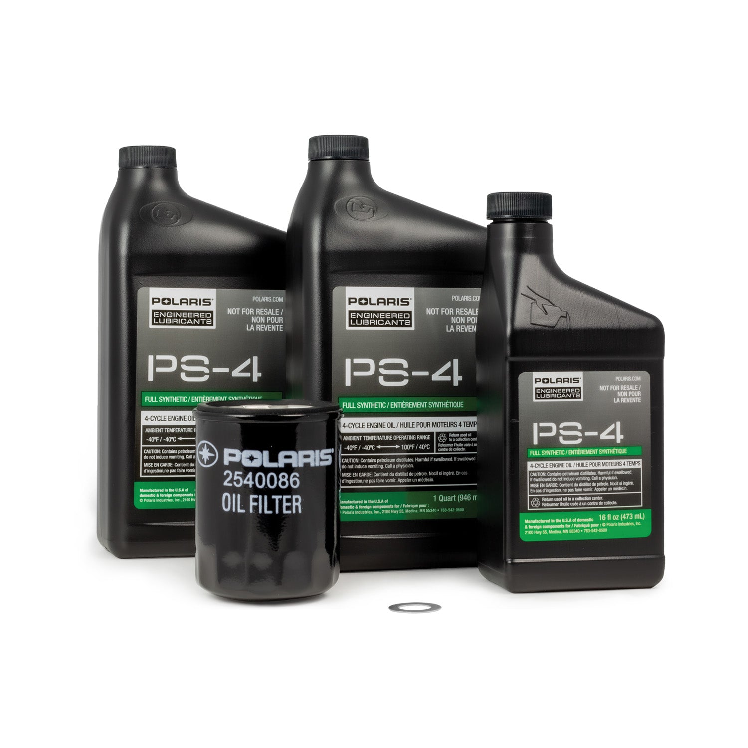Full Synthetic Oil Change Kit, 2879323, 2.5 Quarts of PS-4 Engine Oil