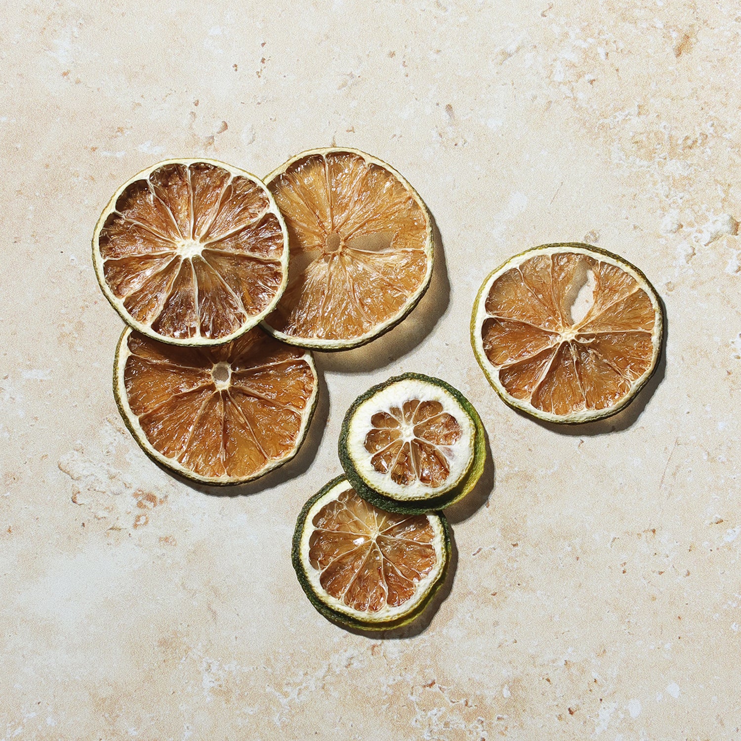 The Perfect Garnish Co. Dehydrated Lemon Wheels - 40 Slices - Natural Fruit  