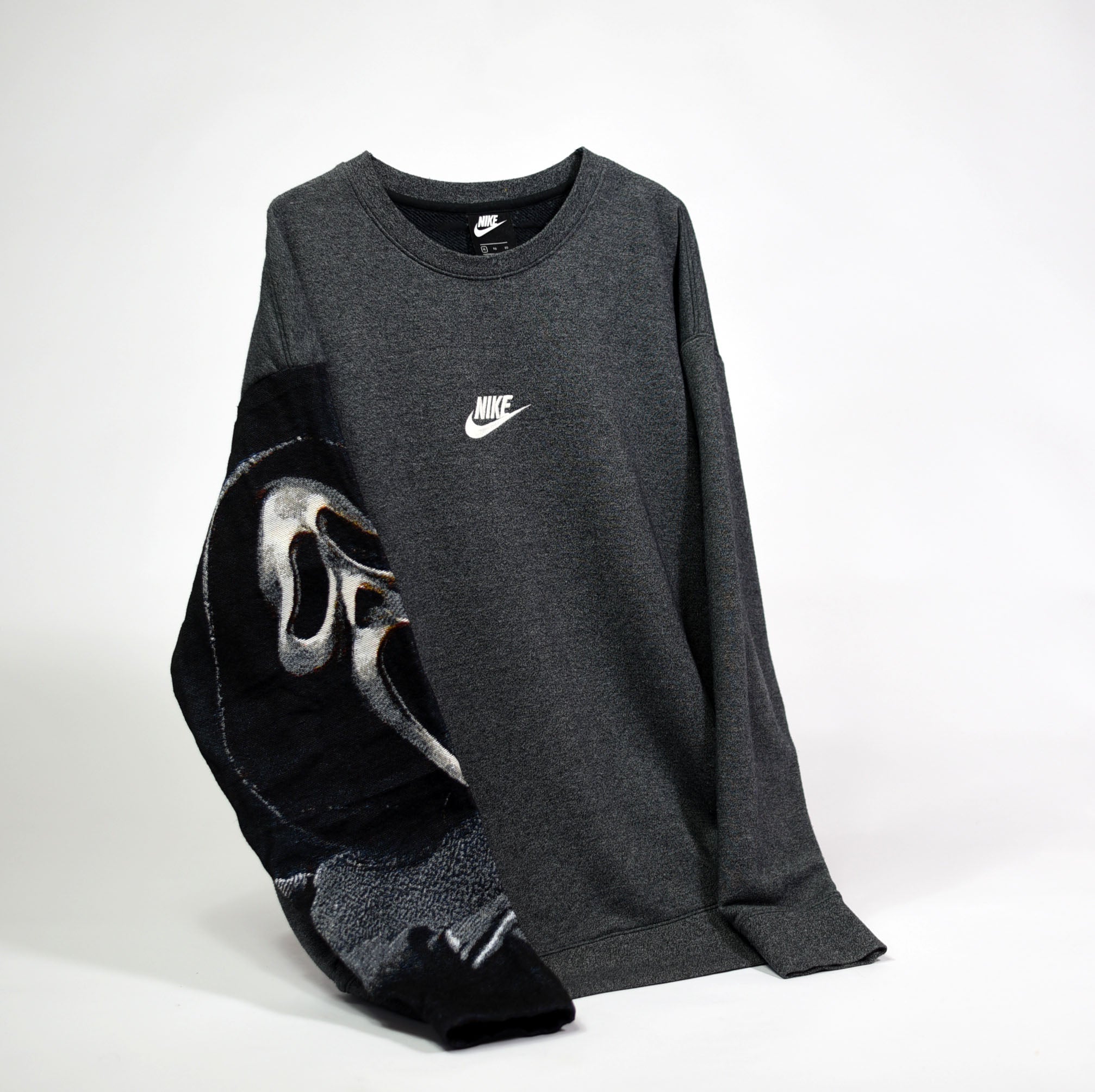 reworked nike crewneck