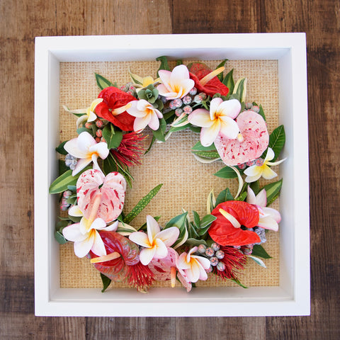 DECO Shadow box Lei