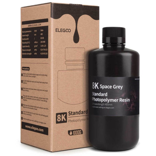 ELEGOO - ABS LIKE - SMOKY BLACK / NOIR - 1KG - résine impression