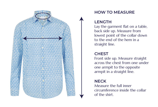 SIZE CHART – Indigo Island