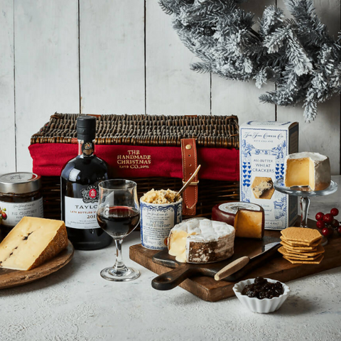 Cheese & Port Indulgence Christmas Hamper
