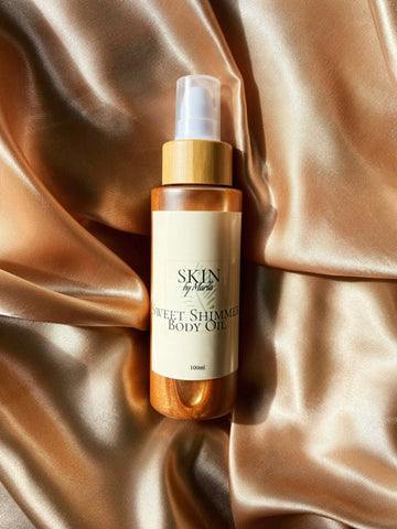 Sweet Shimmer Body Oil Sold By Skin by Marla