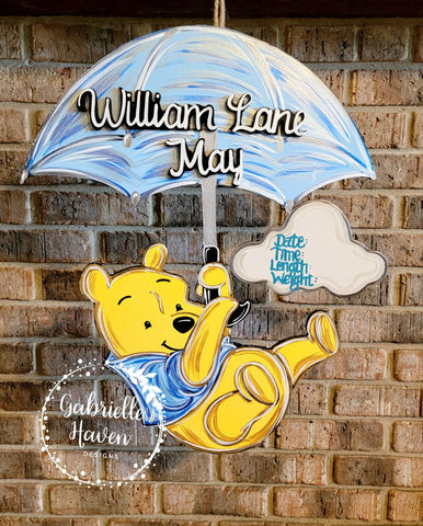 Fishing baby door hanger, fishing door hanger, hospital door hanger, baby  boy door hanger, fish door hanger, fish nursery decor