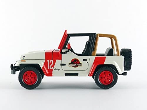 Jurassic World™ 1992 Jeep Wrangler 1:24 Scale - The Jurassic Store