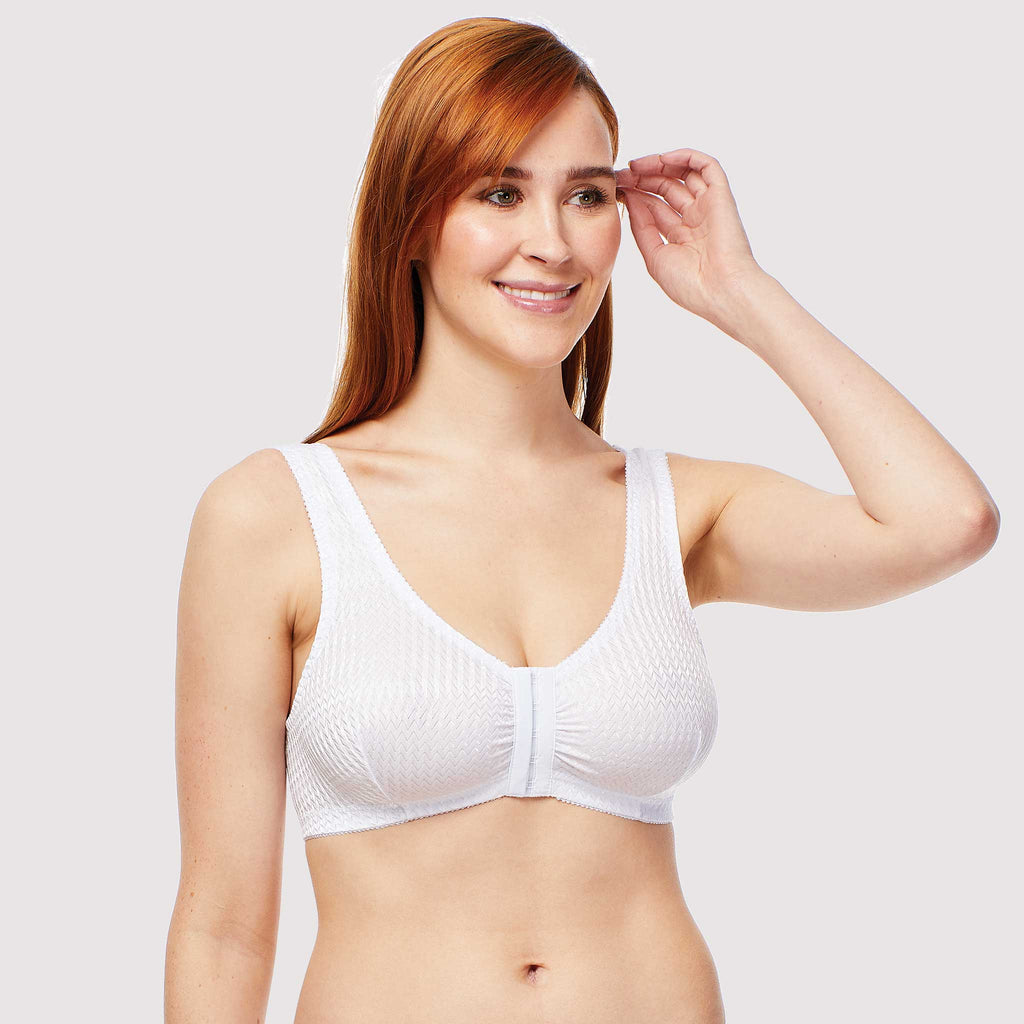 Women's Front Button Bra, Fixed And Pressurized Breast-receiving Underwear After  Breast Surgery, Adjustable Bra Support Belt Underwear