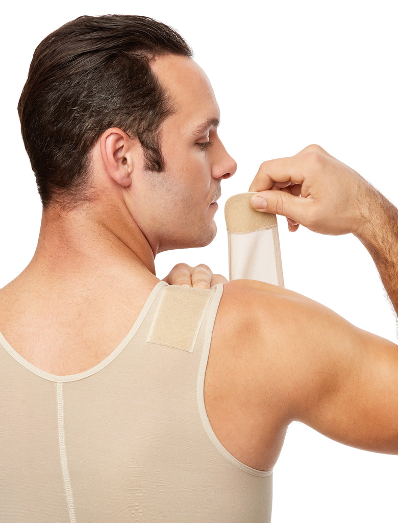 SC-100 Male Compression Vest - Gynecomastia Recovery Garment