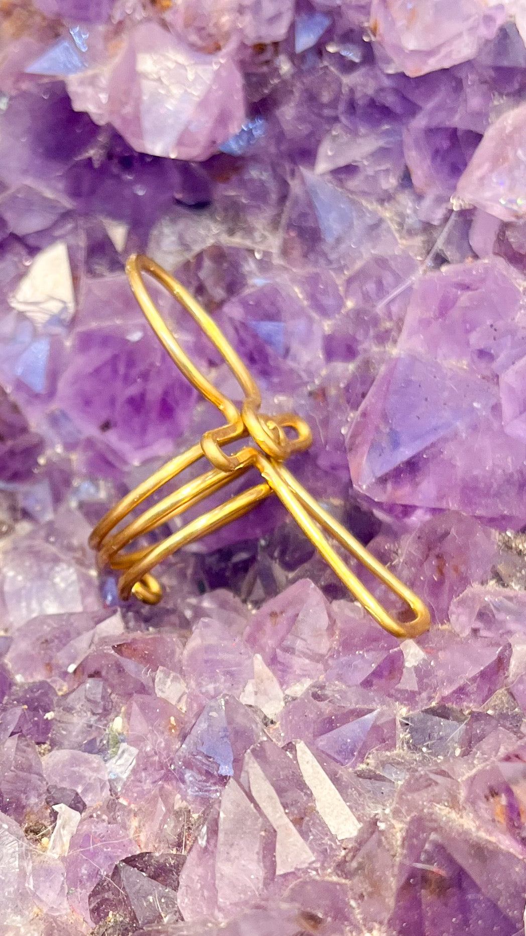 Ankh Brass Handmade Ring – Infinite Treasures, LLC