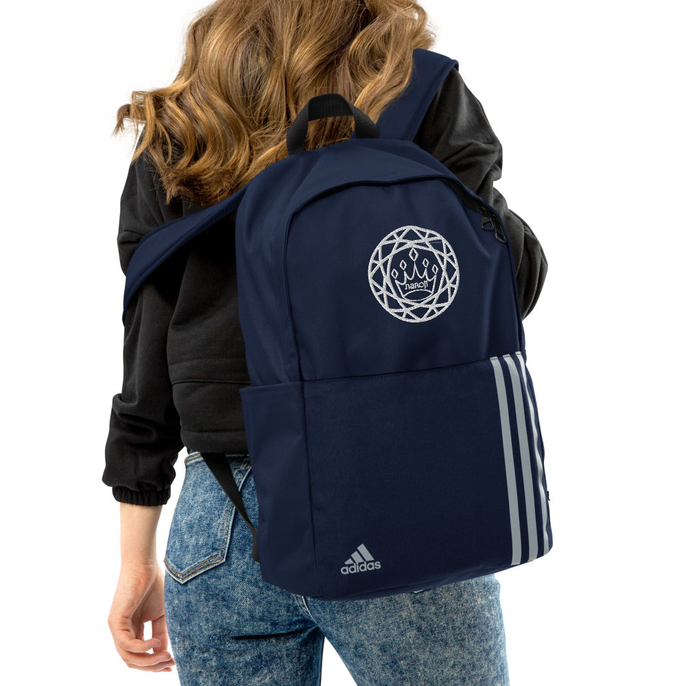 embroidered adidas backpack