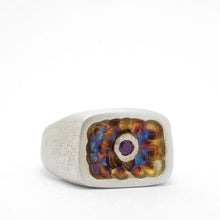 Load image into Gallery viewer, Fraser Hamilton Jewellery | Sapphire and Silver Signet Ring 
