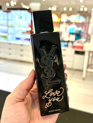 Engraved fragrance for him YSL live event engraving services Atlanta Georgia