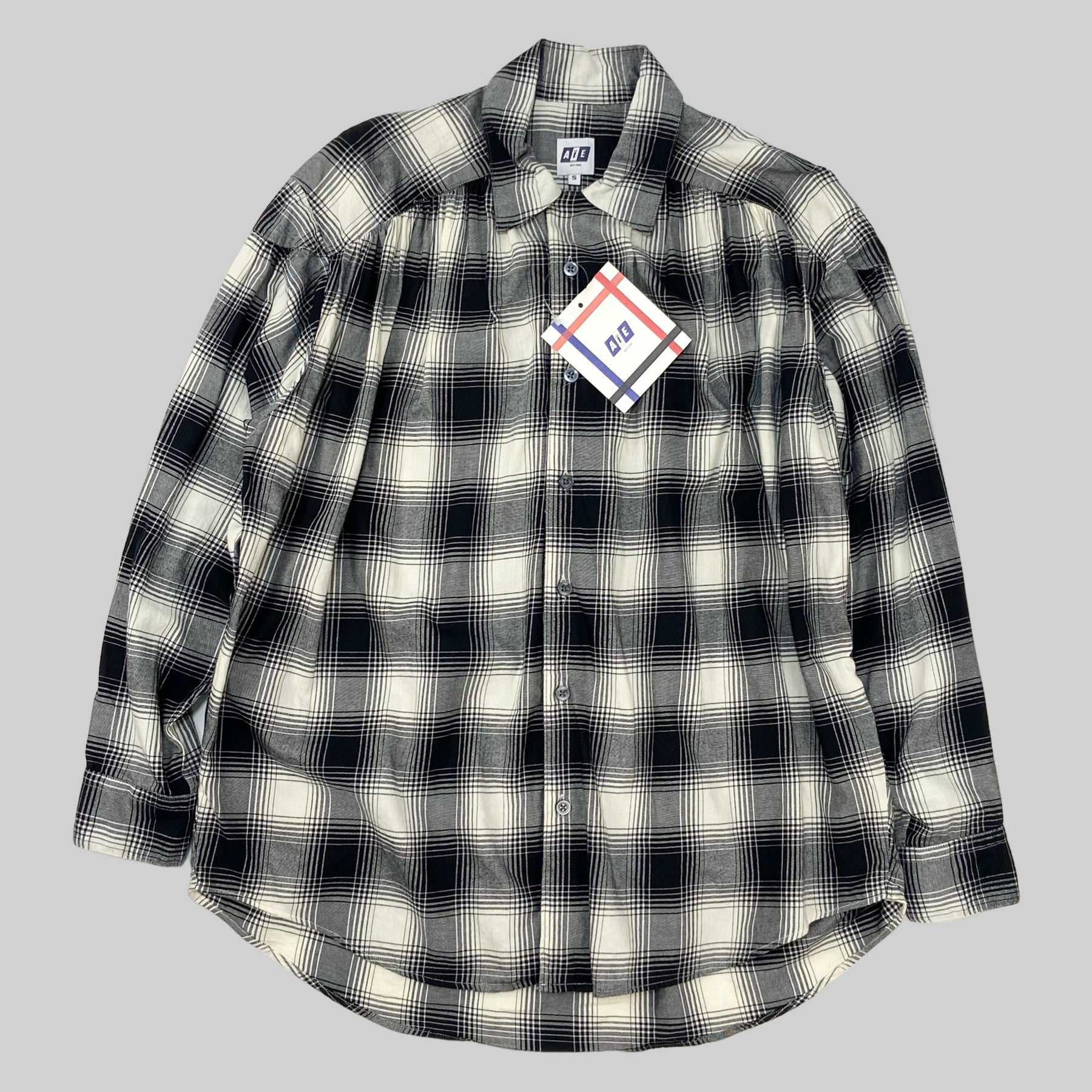 定番人気お得 17AW AiE Painter Shirt タータンチェック オーバー